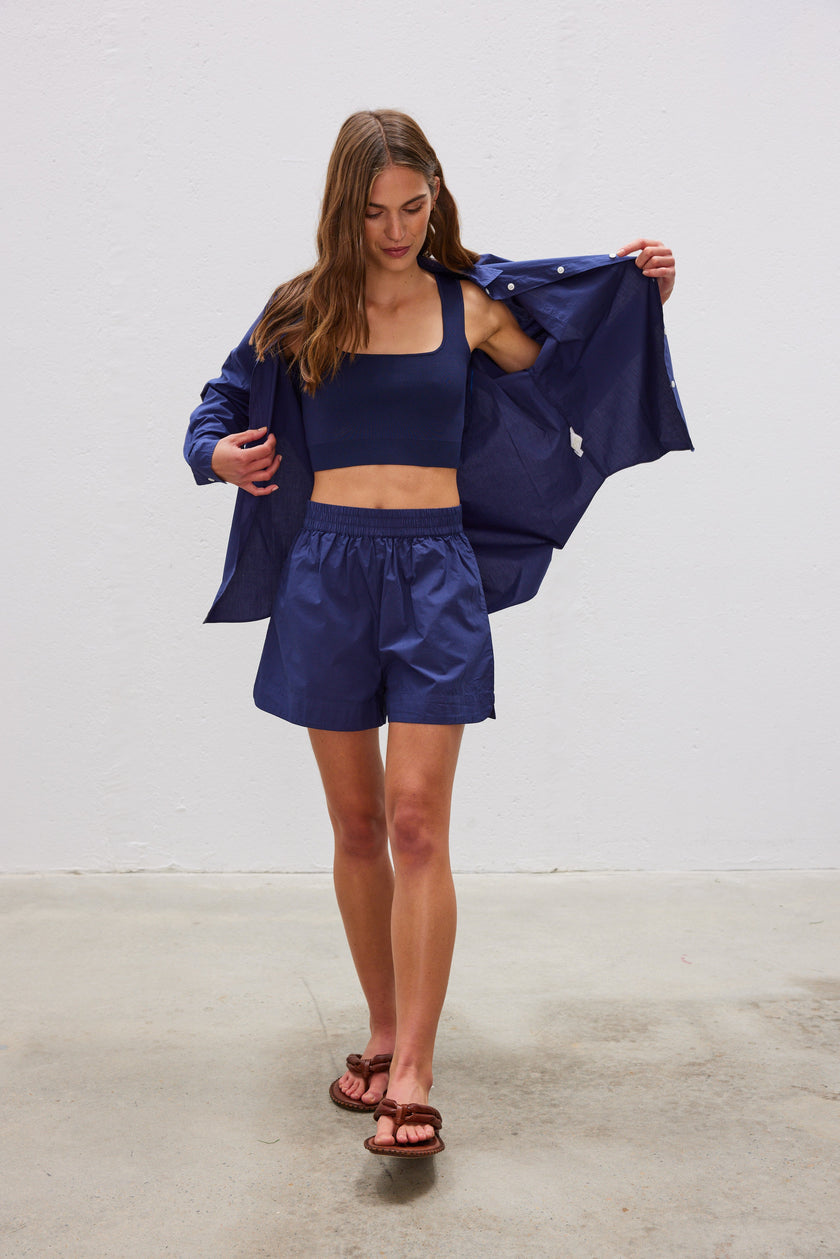 The Chiara Short - Navy - Apparel