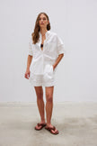 The Chiara Short - White - Apparel