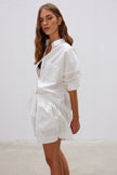 The Chiara Short - White - Apparel