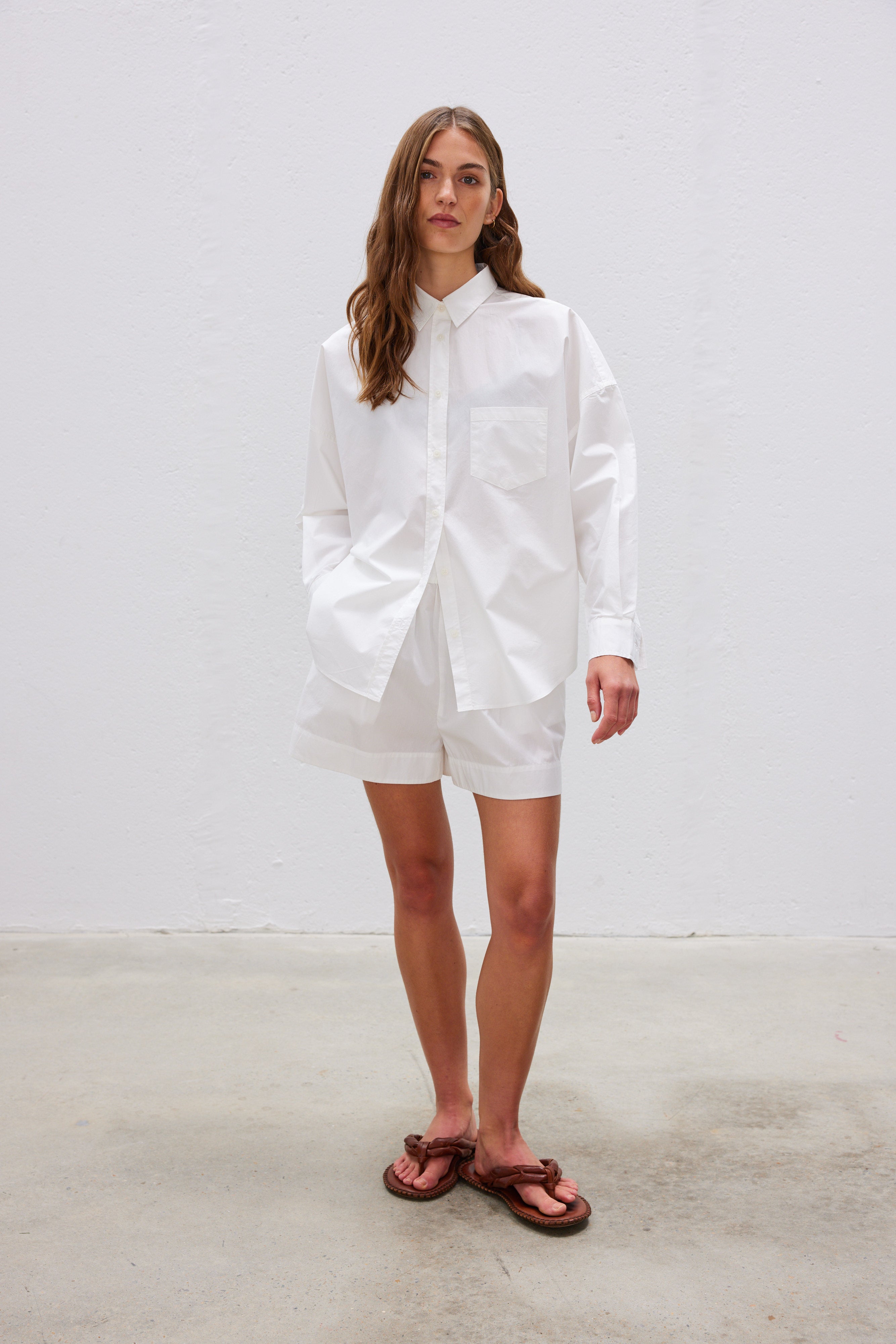 The Chiara Short - White - Apparel