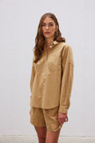 The Chiara Shirt - Toffee - Apparel