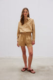 The Chiara Shirt - Toffee - Apparel