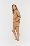 The Chiara Shirt - Toffee - Apparel