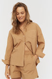 The Chiara Shirt - Toffee - Apparel