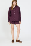 Chiara Long Sleeve Shirt Classic Cherry