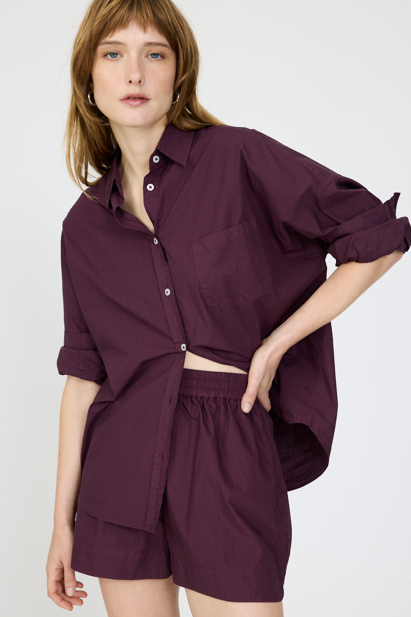 Chiara Long Sleeve Shirt Classic Cherry