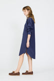Chiara Midi Dress - Navy