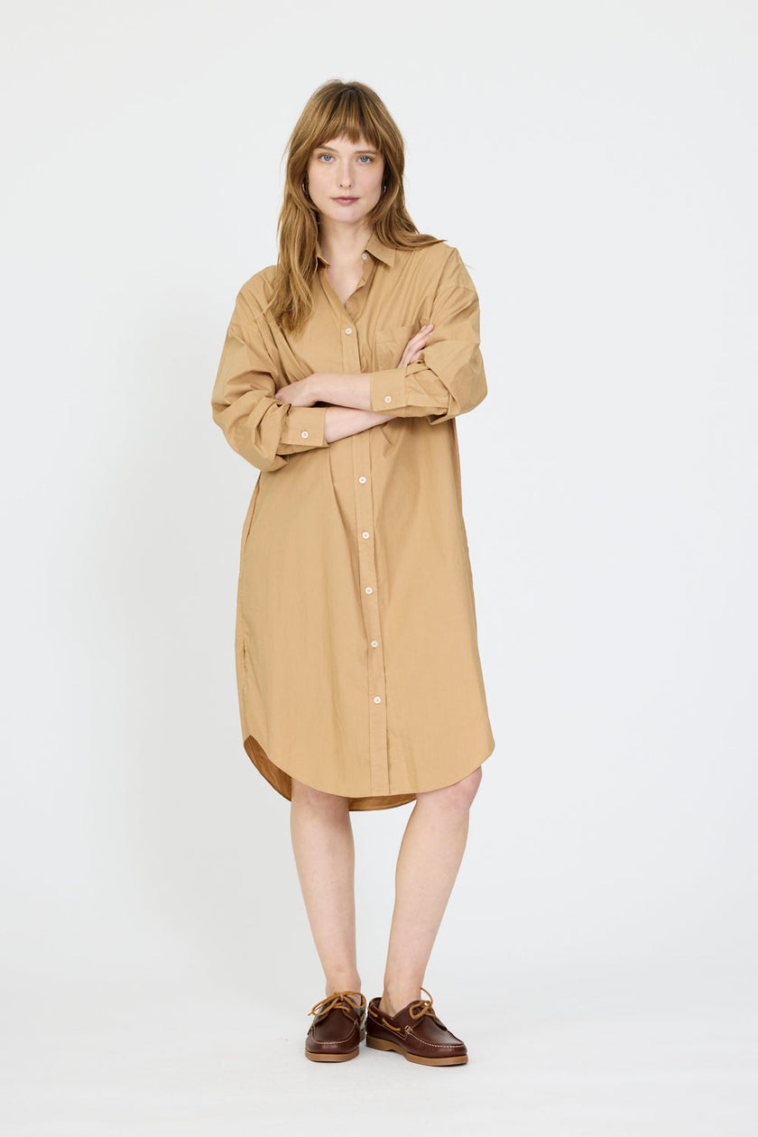 Chiara Midi Dress - Toffee