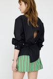 Chiara Long Sleeve - Backless  - Black