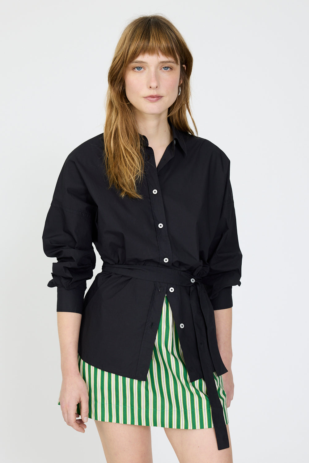 Chiara Long Sleeve - Backless  - Black