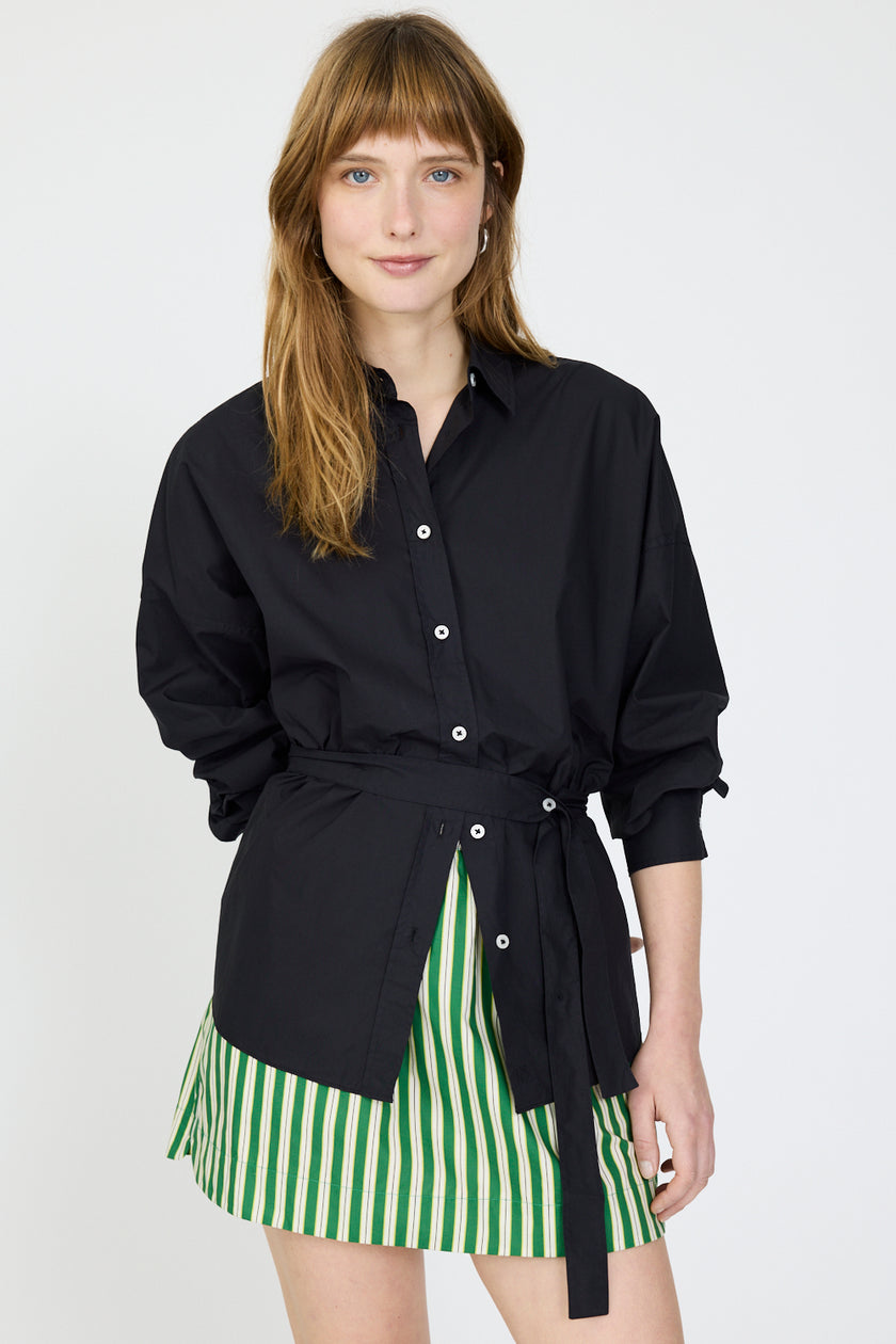Chiara Long Sleeve - Backless  - Black