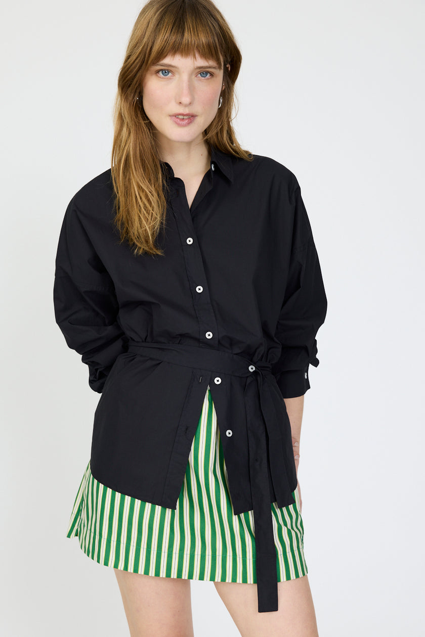 Chiara Long Sleeve - Backless  - Black
