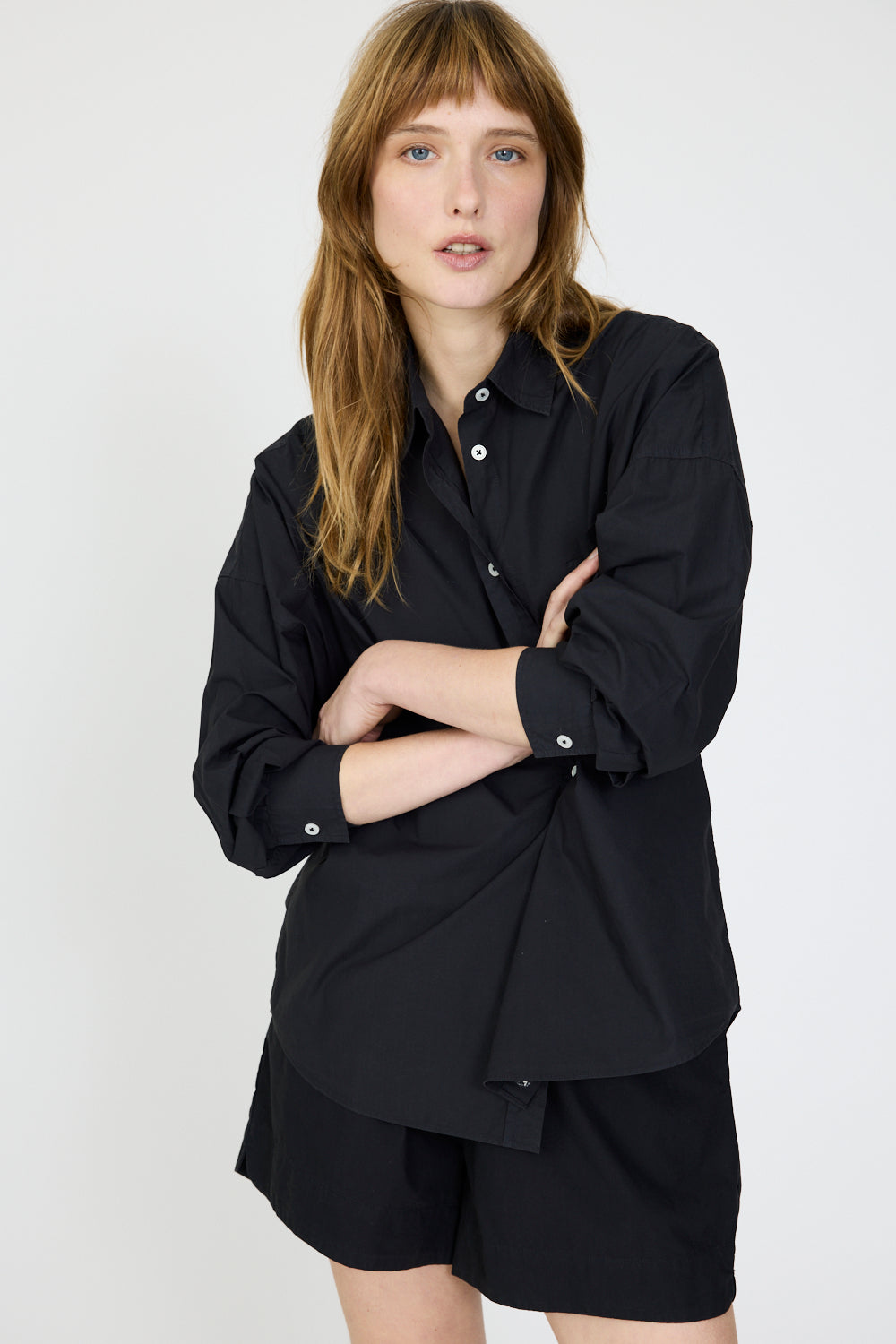 Chiara Long Sleeve Shirt - Classic - Black
