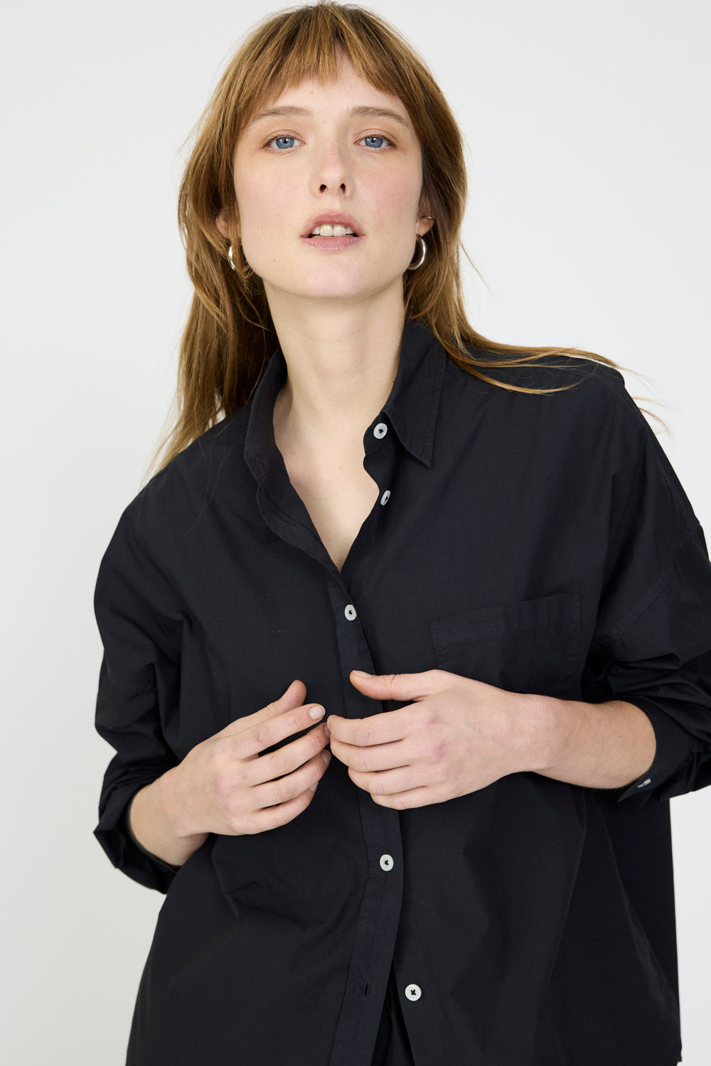 Chiara Long Sleeve Shirt - Classic - Black