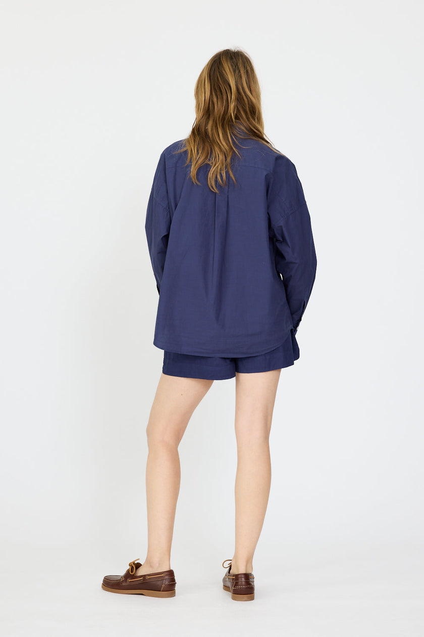 Chiara Long Sleeve Shirt - Classic - Navy