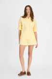 Chiara Long Sleeve Shirt - Classic - Straw