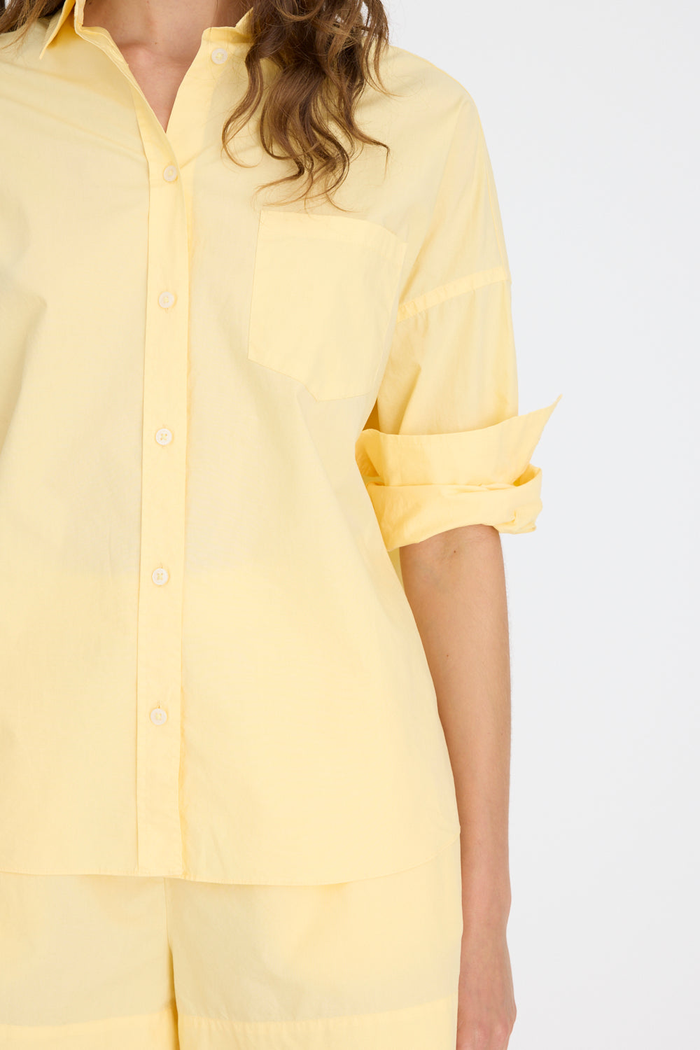 Chiara Long Sleeve Shirt - Classic - Straw