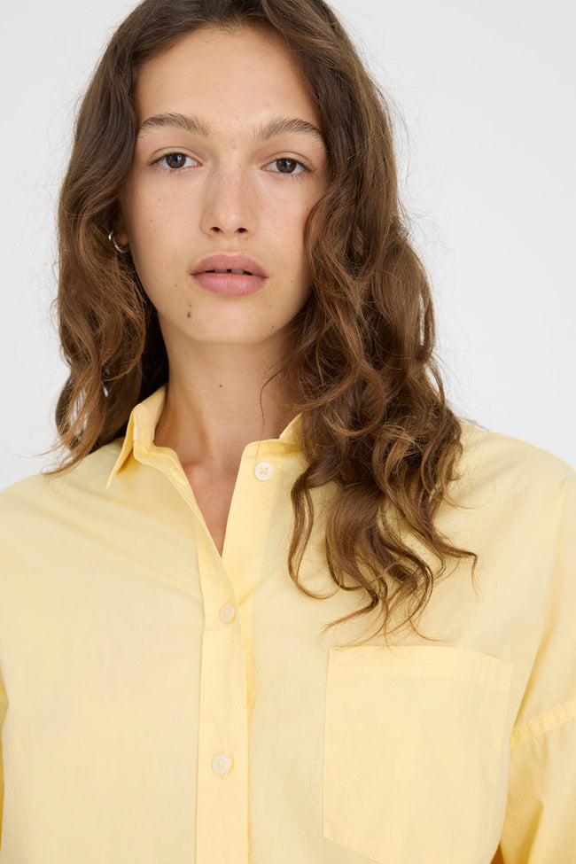 Chiara Long Sleeve Shirt - Classic - Straw