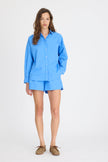 Chiara Long Sleeve Shirt - Classic - Ink Blue