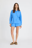 Chiara Long Sleeve Shirt - Classic - Ink Blue