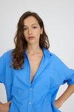 Chiara Long Sleeve Shirt - Classic - Ink Blue