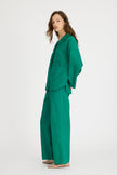 Lou Bowling Collar Shirt - Verdant