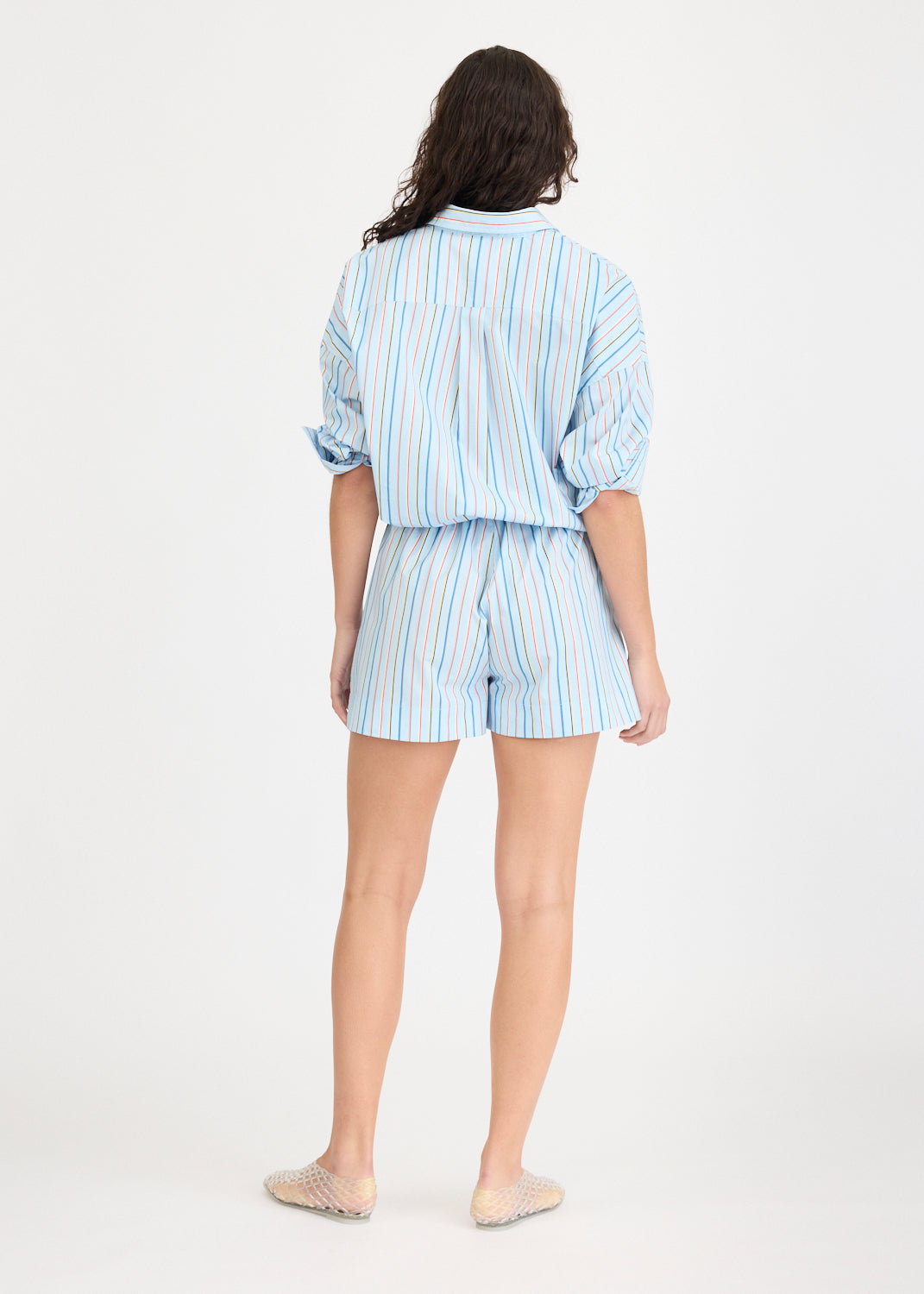 Chiara Long Sleeve Shirt Stripe - Tutti Frutti
