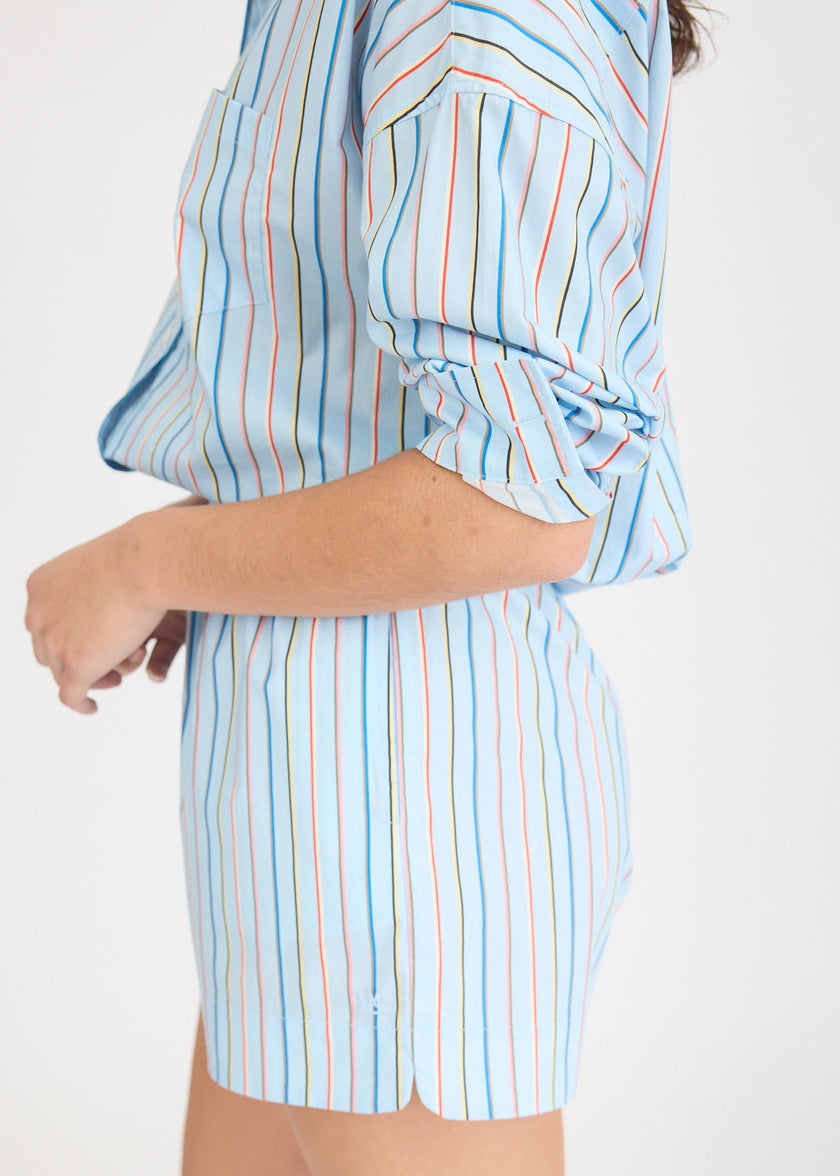 Chiara Long Sleeve Shirt Stripe - Tutti Frutti
