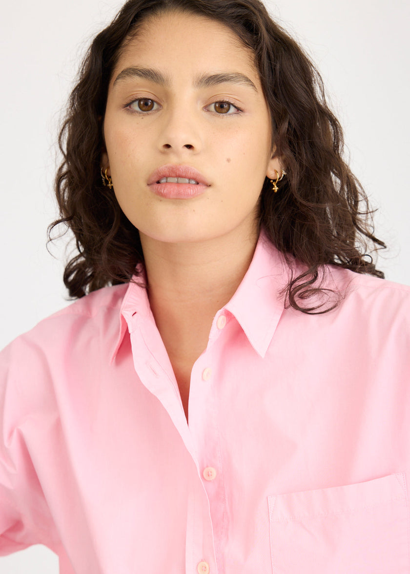 Chiara Long Sleeve Shirt - Classic - Bonbon
