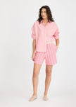 Chiara Long Sleeve Shirt Stripe - Bonbon Stripes
