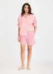Chiara Long Sleeve Shirt Stripe - Bonbon Stripes