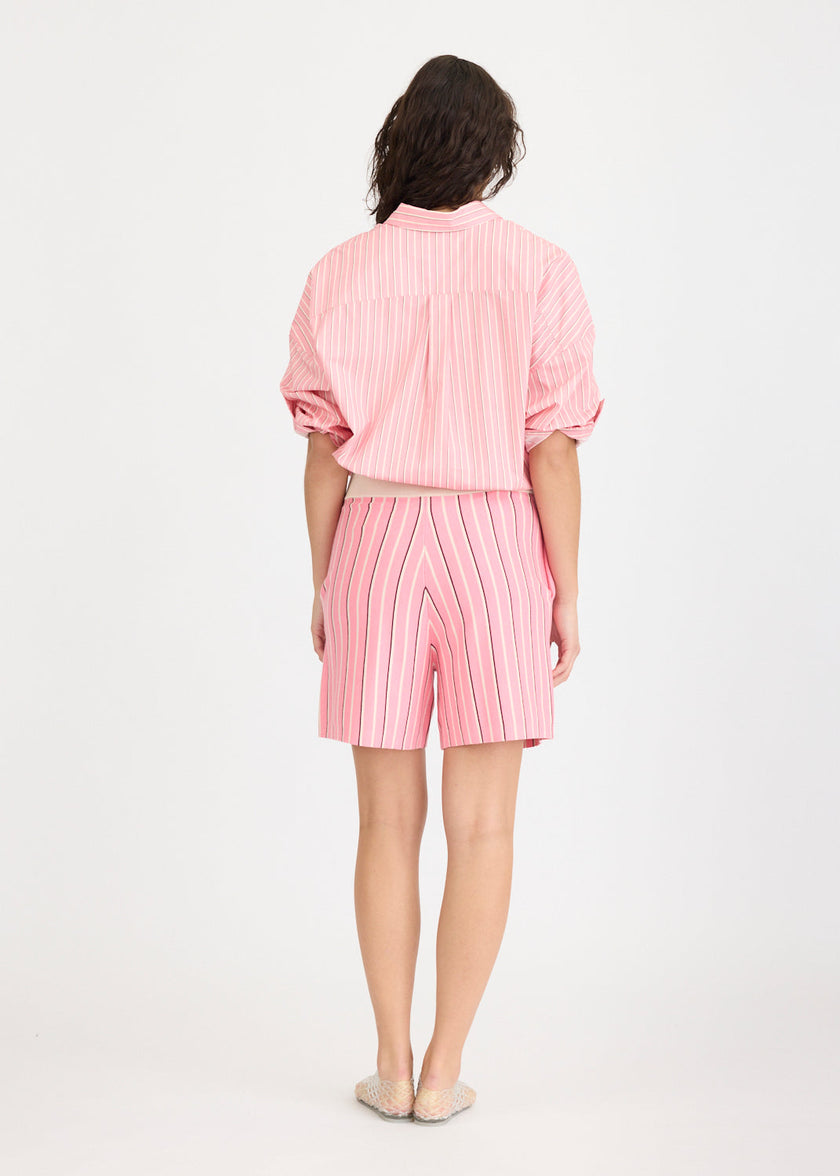 Chiara Long Sleeve Shirt Stripe - Bonbon Stripes