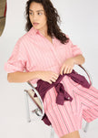 Chiara Long Sleeve Shirt Stripe - Bonbon Stripes