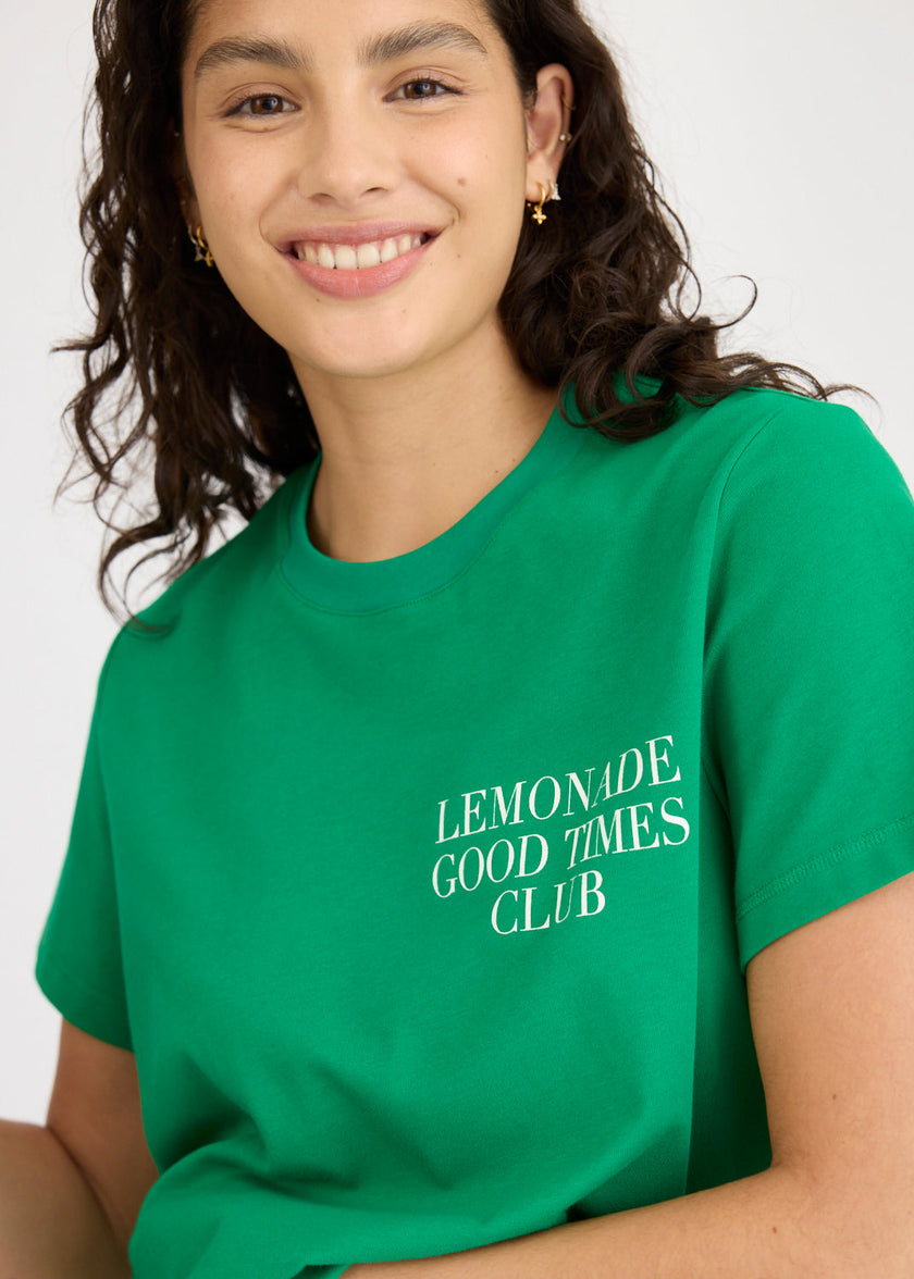 Good Times Club Tee - Green Hills