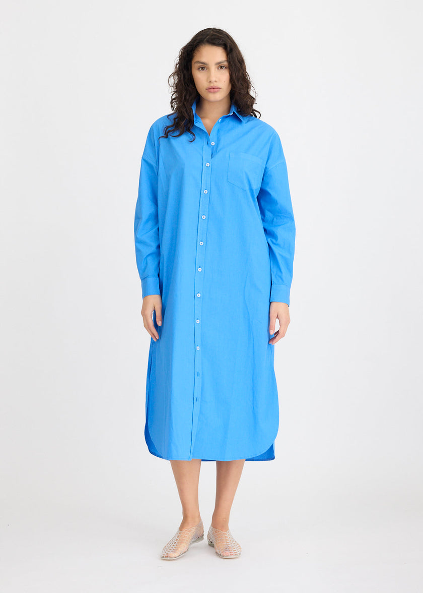 Chiara Maxi Dress - Ink Blue