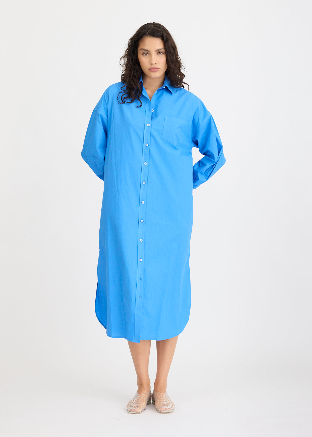 Chiara Maxi Dress - Ink Blue