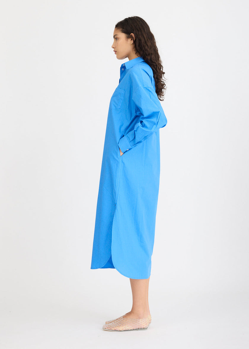 Chiara Maxi Dress - Ink Blue