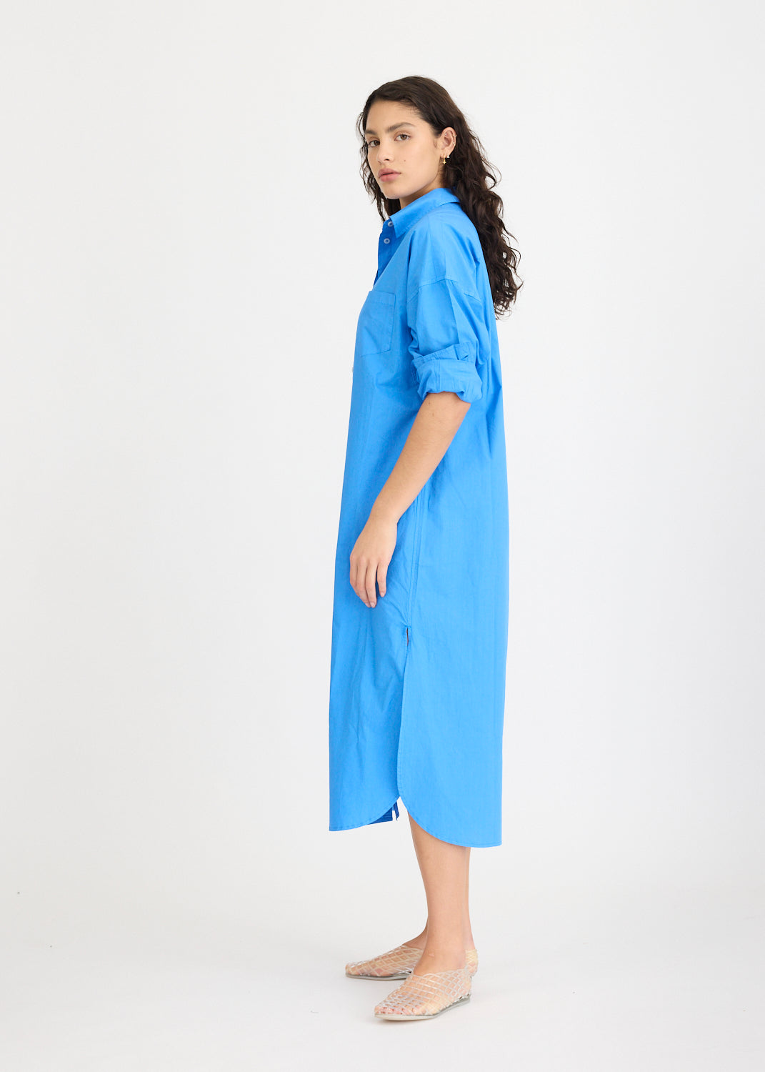 Chiara Maxi Dress - Ink Blue