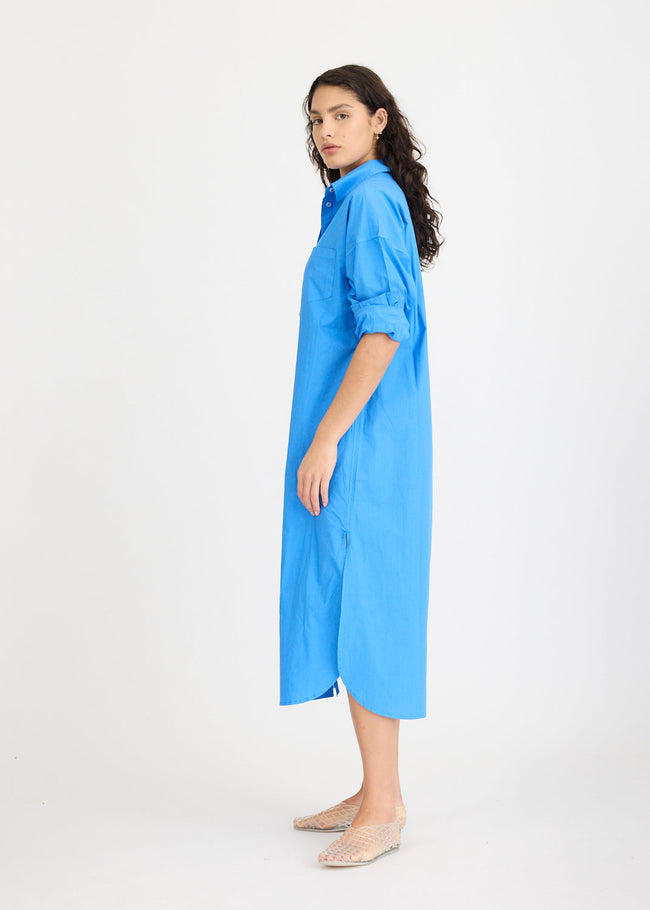 Chiara Maxi Dress - Ink Blue
