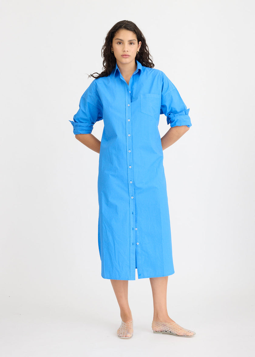 Chiara Maxi Dress - Ink Blue