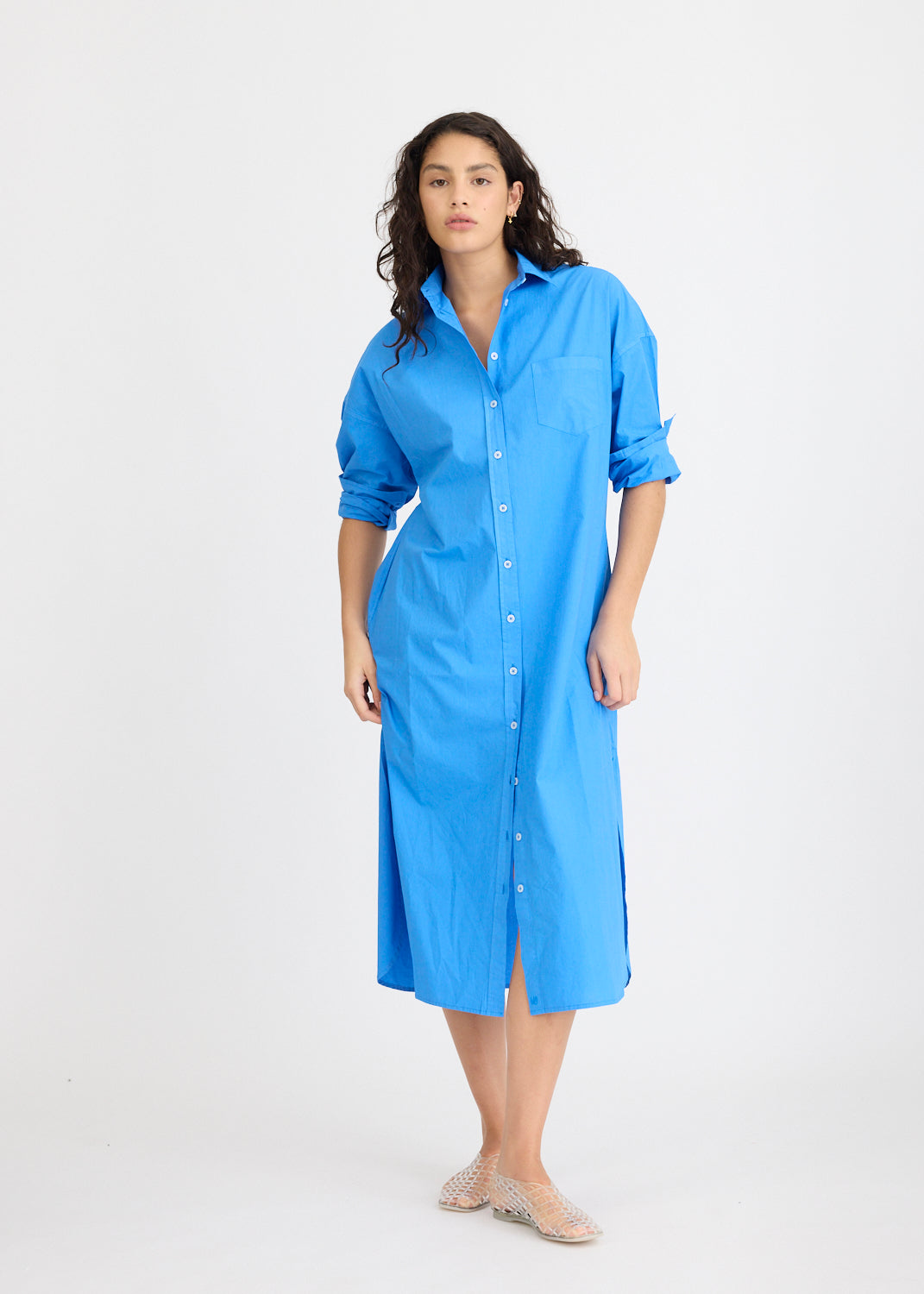 Chiara Maxi Dress - Ink Blue