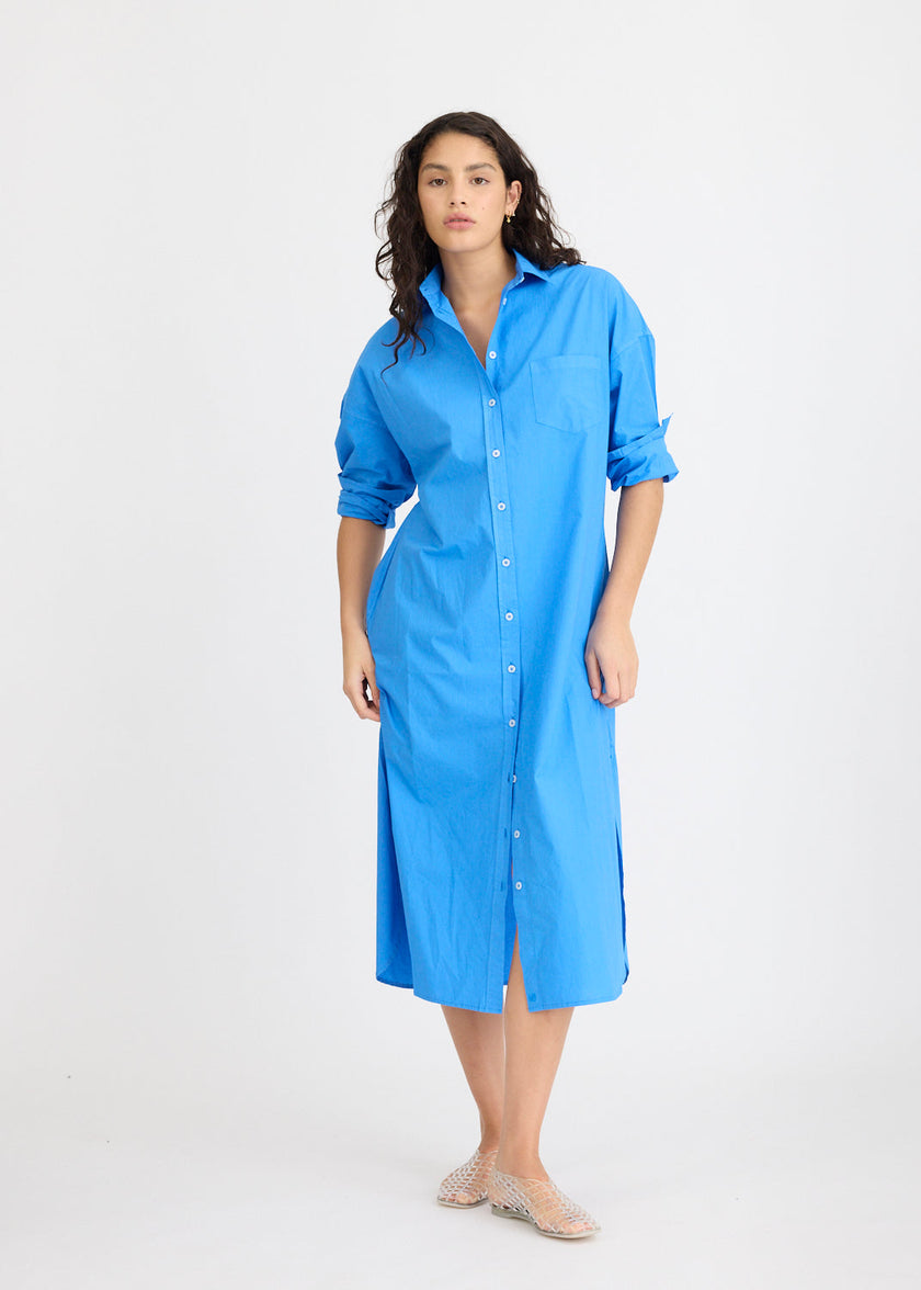 Chiara Maxi Dress - Ink Blue