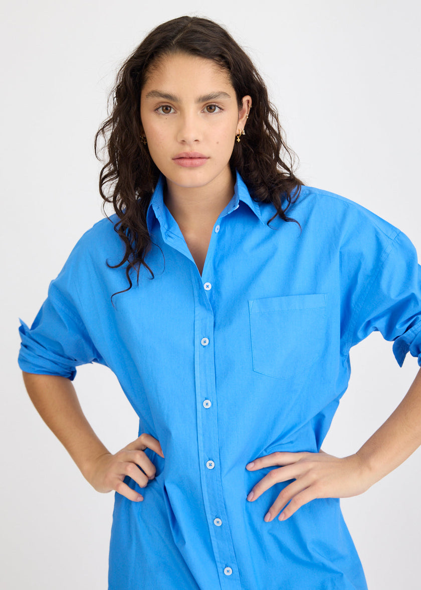 Chiara Maxi Dress - Ink Blue