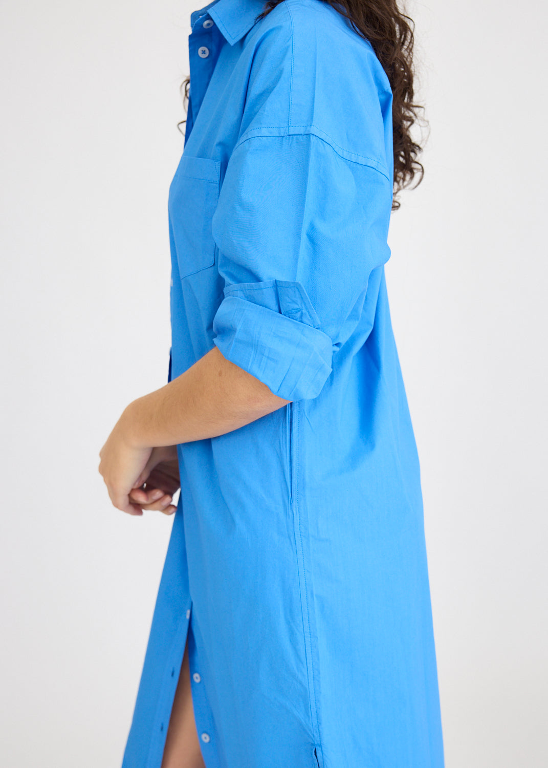 Chiara Maxi Dress - Ink Blue