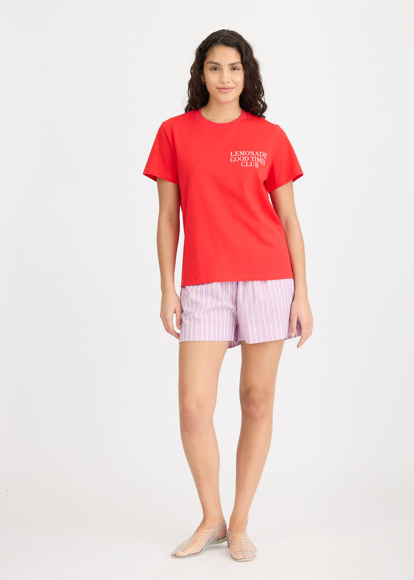 Good Times Club Tee - True Red