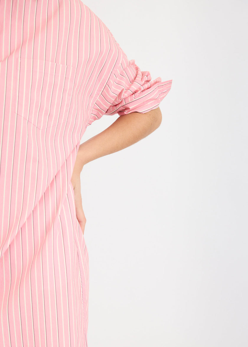 Chiara Maxi Dress Stripe - Bonbon Stripes