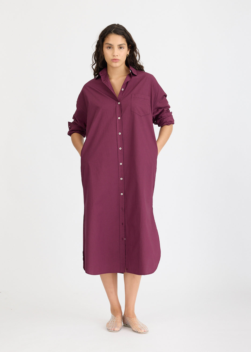 Chiara Maxi Dress - Cherry
