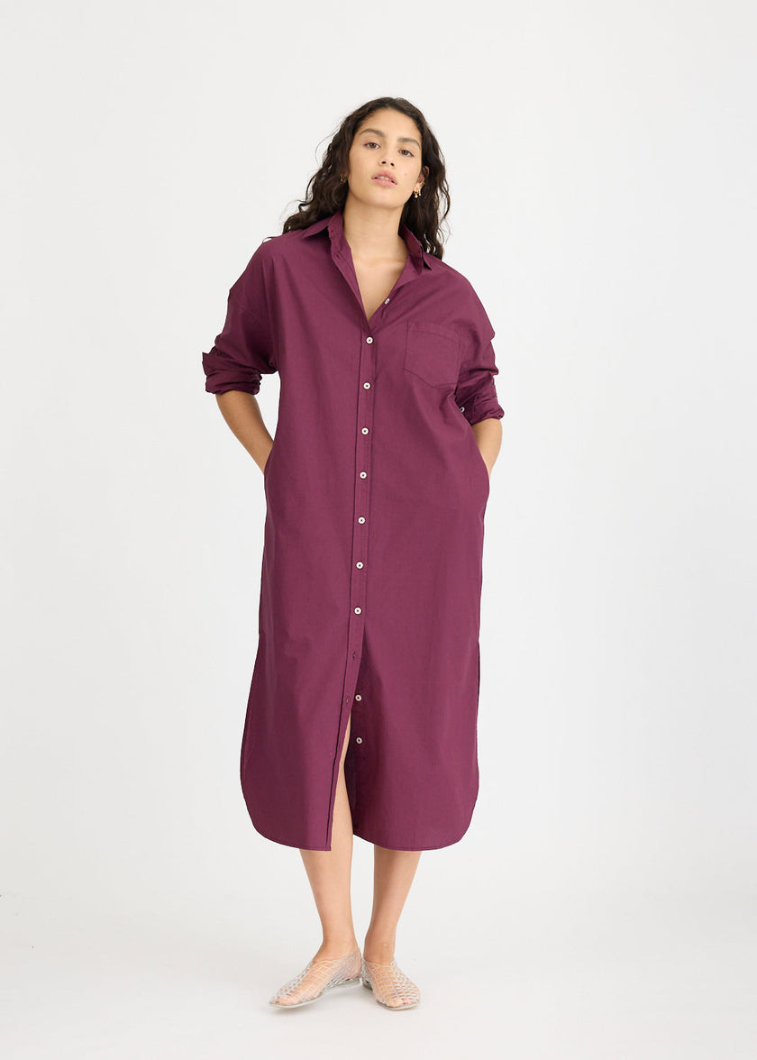 Chiara Maxi Dress - Cherry