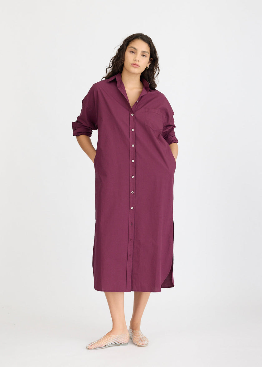 Chiara Maxi Dress - Cherry