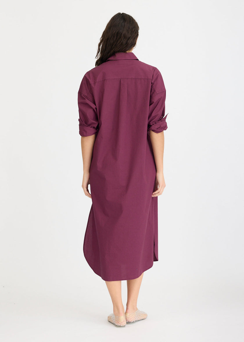 Chiara Maxi Dress - Cherry